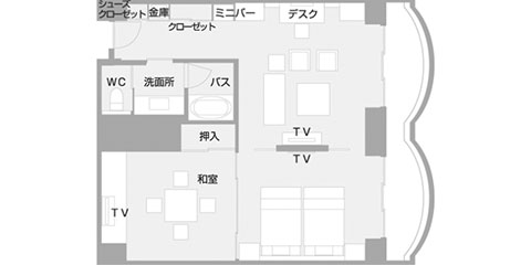 Floor plan | Grand Mercure Okinawa Cape Zanpa Resort [Official]