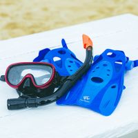 4-piece set of snorkels