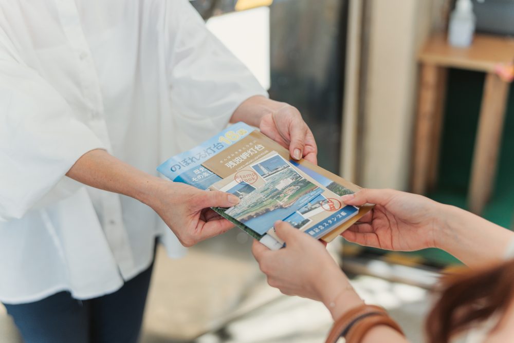 오키나와 1의 높이의 등대 가이드 투어