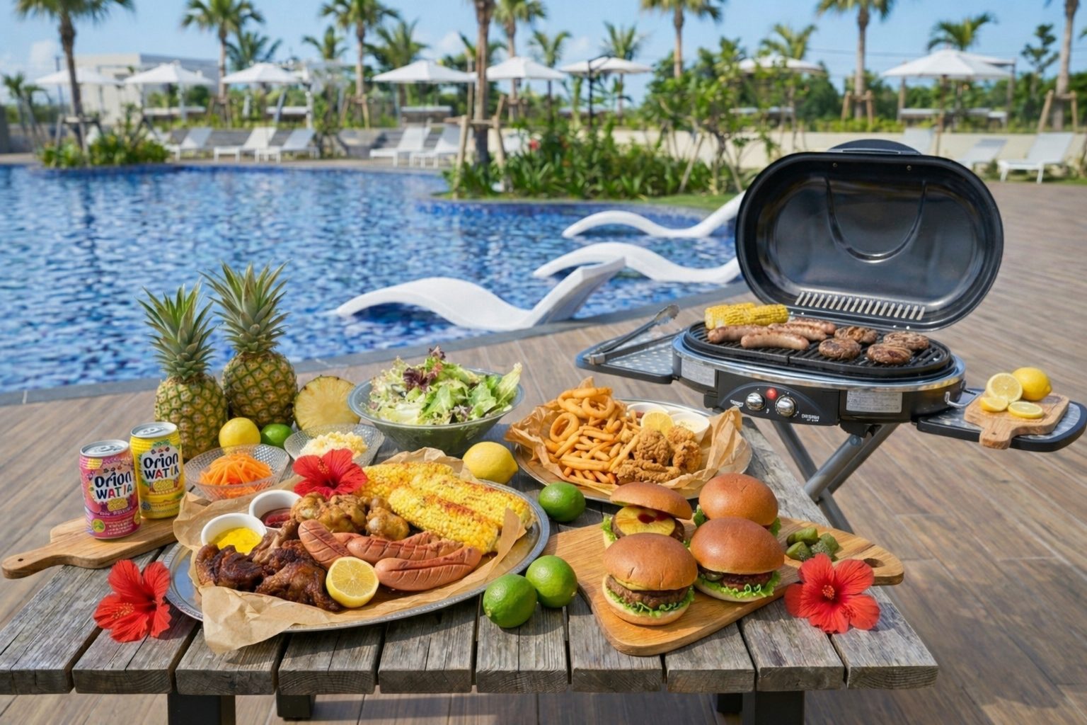 【GW 한정 영업】 류큐 BBQ 비어가든(디너)