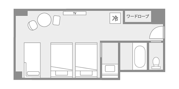 房間布局圖|沖繩殘波岬美爵度假酒店【官方】